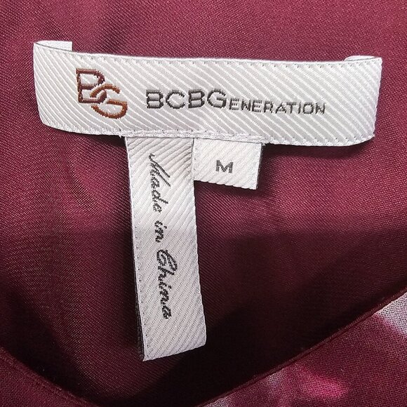 BCBGeneration Pink Purple Floral Mini Dress Coquette Romantic Floral Ruffled M - Picture 8 of 10